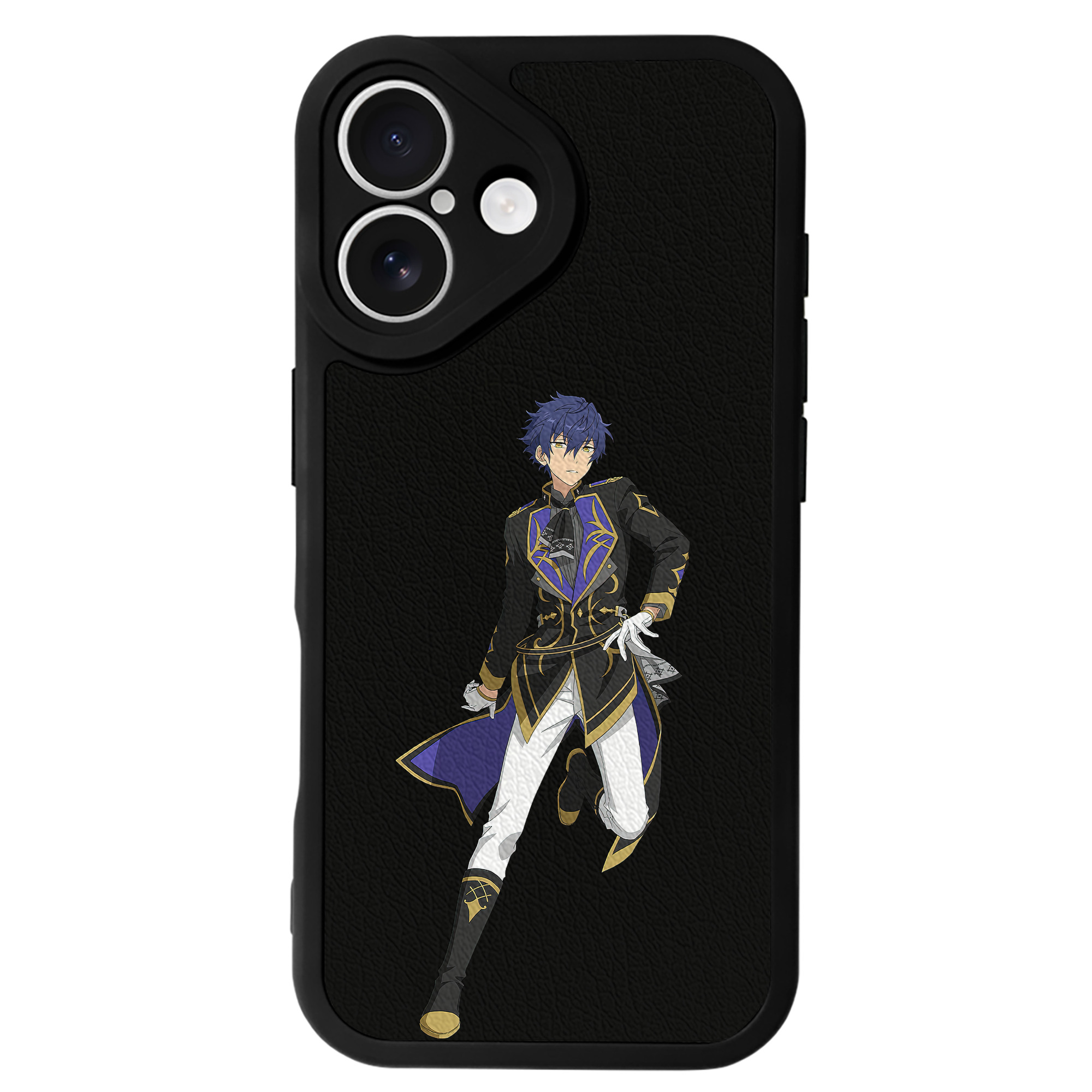 （画像用） あんさんぶるスターズ! Ensemble Stars 【iPhone 16シリーズ対応】シリコンスマホケース（レザー調） 材質：シリコン